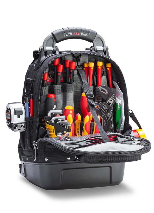 Tech Pac MC Blackout Build-Out – Mochila Modular Profesional para Herramientas