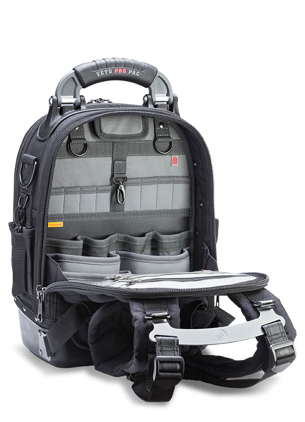 Tech Pac MC Blackout Build-Out – Mochila Modular Profesional para Herramientas