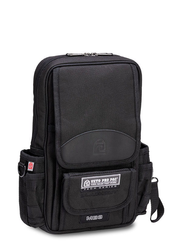 MB3 Blackout – Bolso Profesional Tipo Sling Porta Herramientas