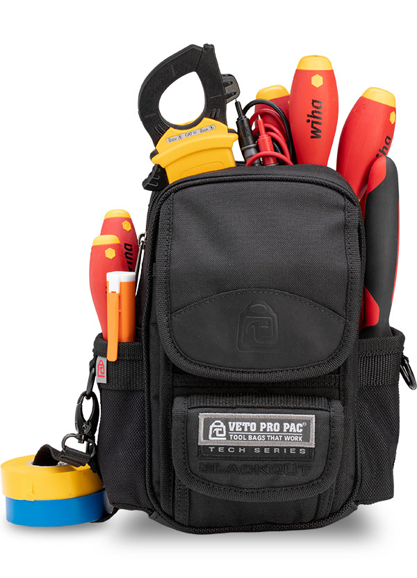 MB Blackout – Bolso Compacto Clip-On para Herramientas y Medidores