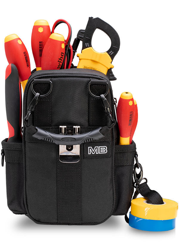 MB Blackout – Bolso Compacto Clip-On para Herramientas y Medidores