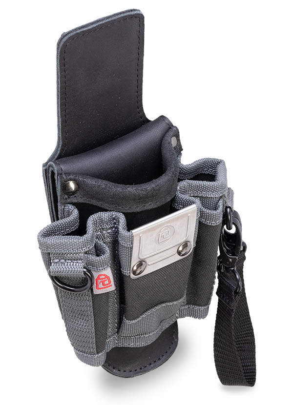 MPX – Porta Herramientas Compacto de Perfil Bajo con Soporte de Cuero