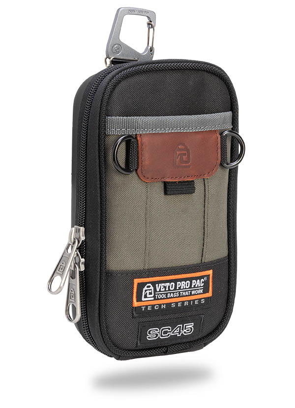 SC45 – Porta Herramientas Multifuncional Compacto con Soporte para Celular