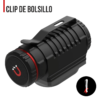 Coast WPH10R - Linterna frontal LED recargable de 1000 lúmenes con tapa trasera magnética y modo de luz roja, ligera, impermeable IP67